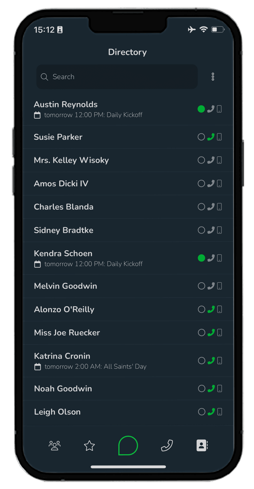 samwin_contact center solution_mobile agent_directory